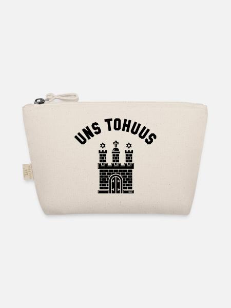 Uns Tohuus – Hamburg Wappen (Plattdeutsch) - Bio-Täschchen - Natur