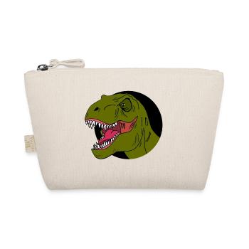 Tyrannosaurus Rex Dinosaur - Organic Pouch - nature - Front