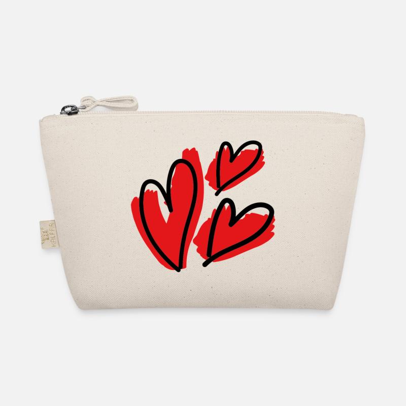 Herzen Bio-Täschchen