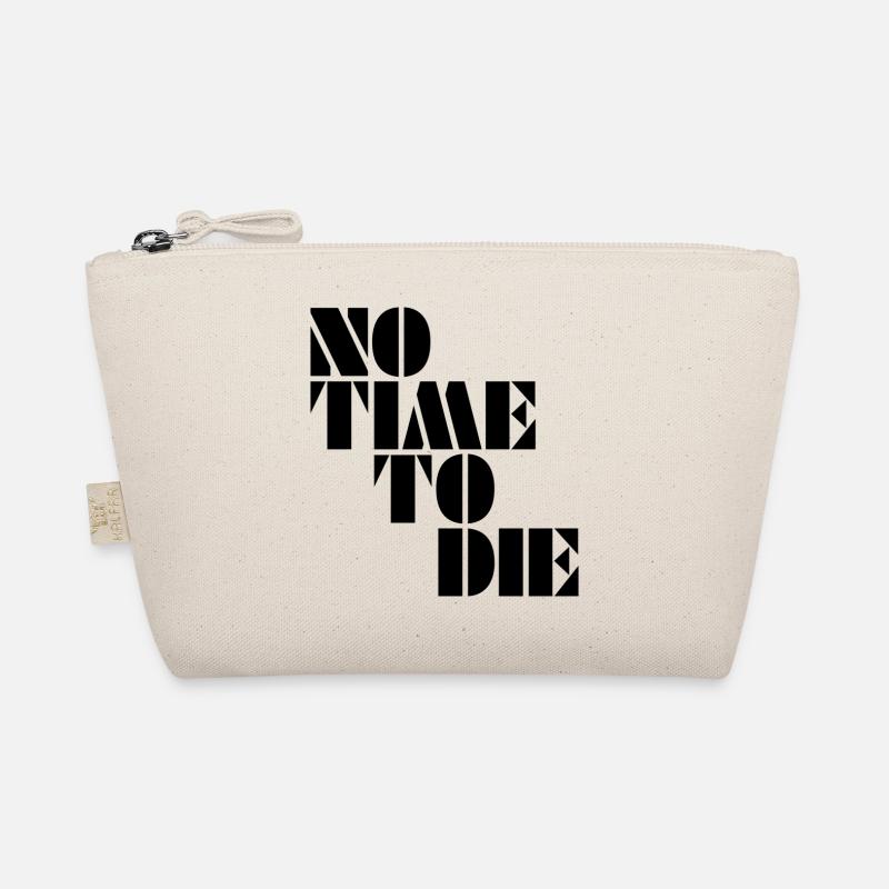 NO TIME TO DIE - Bio-Täschchen - Natur