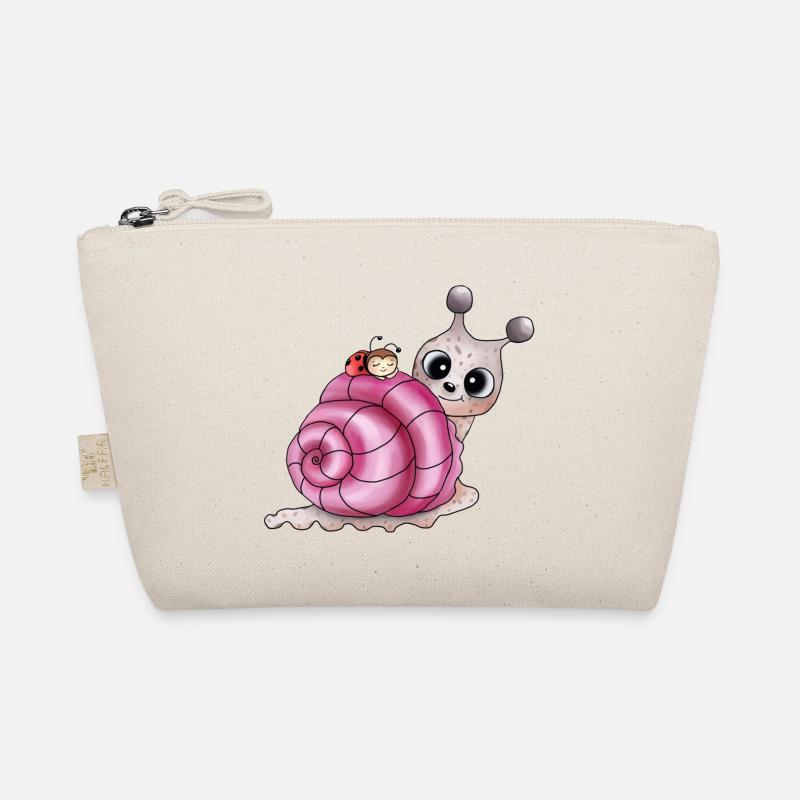 shell pink Organic Pouch
