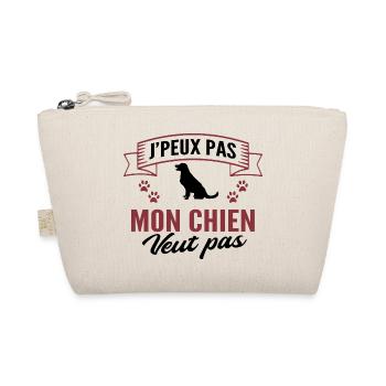 je peux pas mon chien veut pas - Trousse biologique - nature - Devant