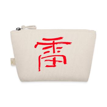 Thunder - caractères japonais - Trousse biologique - nature - Devant