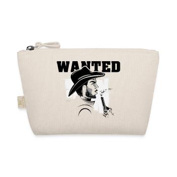 wanted cowboy symbol Logo Western Symbol - Bio-Täschchen - Natur - Vorne