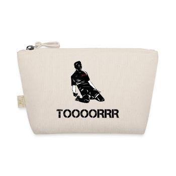 Tor Toooorrr Fußball Fußballer - Bio-Täschchen - Natur - Vorne