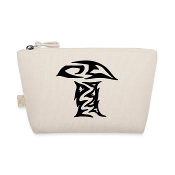 Mushroom Tribal Mushroom Tribal simple - Organic Pouch - nature - Front
