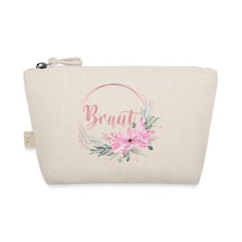 Braut / Junggesellinnenabschied - Bio-Täschchen - Natur - Vorne