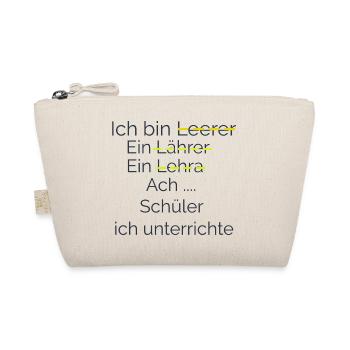 Ich unterrichte Schüler - Bio-Täschchen - Natur - Vorne
