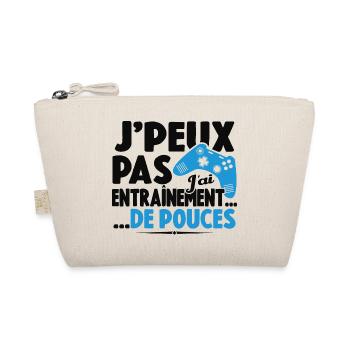 Je Peux Pas J'ai Entrainement De Pouces Cadeau - Trousse biologique - nature - Devant