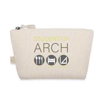 Architektur Student - Eat Sleep Project - Bio-Täschchen - Natur - Vorne