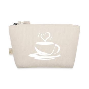 coffee café coffee icon logo icon illustration - Organic Pouch - nature - Front