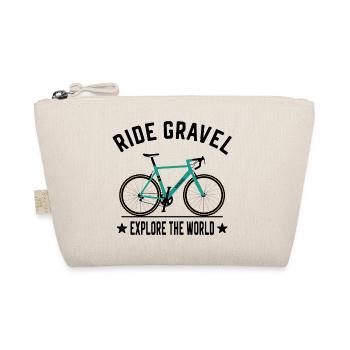 Ride Gravel Bike Explorez le monde Bikepacking - Trousse biologique - nature - Devant