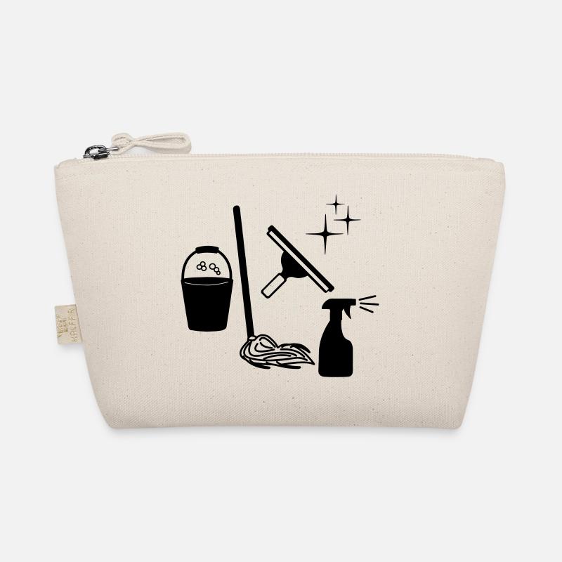 Cleaner window cleaner logo Organic Pouch