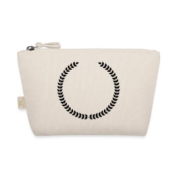 Laurel wreath - Organic Pouch - nature - Front