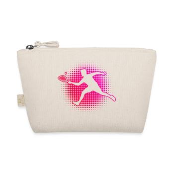 Racquetball Play Pickleball Racquetball Pickleba - Organic Pouch - nature - Front