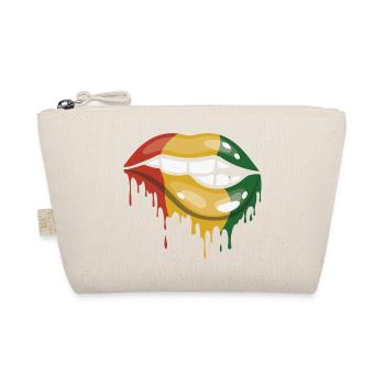 Juneteenth Black History Day Pride Gift - Organic Pouch - nature - Front