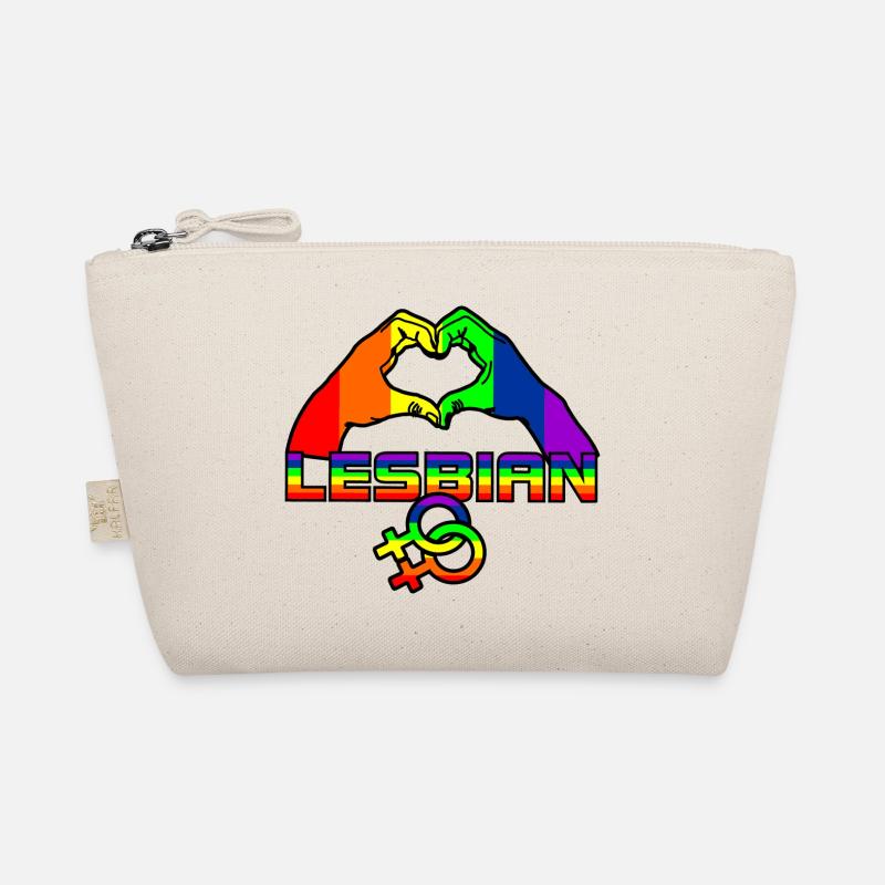 Rainbow lesbies fier logo 4 Trousse biologique