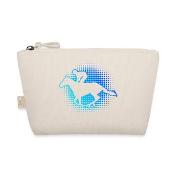 Equestrian Racing Riding Riders Men's Hunting Riding - Organic Pouch - nature - Front