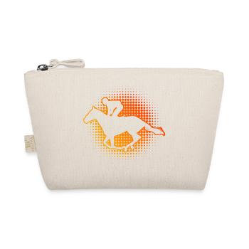 Race Riding Horse Riding Dressour Equestrian sport - Organic Pouch - nature - Front