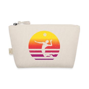 Volleyball Players Women's Men's Volley Volleyball - Organic Pouch - nature - Front