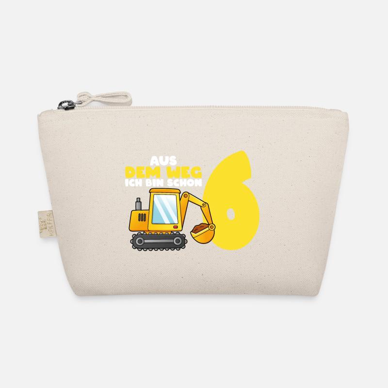 Aus dem Weg ich bin schon 6, Geschenkidee Bio-Täschchen