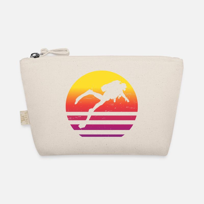 Scuba Diving Diver Scuba Divers Free Dive Organic Pouch