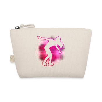 Roller Skating Roller Skate Roller Skating Women - Organic Pouch - nature - Front