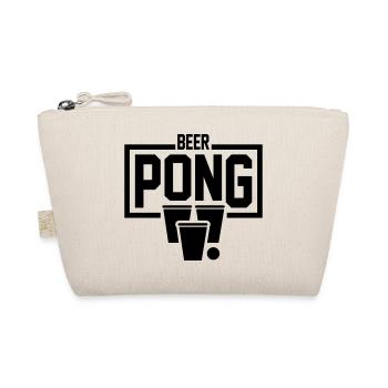 Beer Pong Frame - Bio-Täschchen - Natur - Vorne