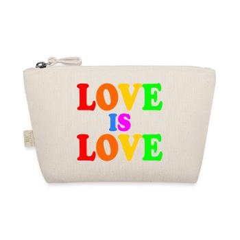 Love is love - Trousse biologique - nature - Devant
