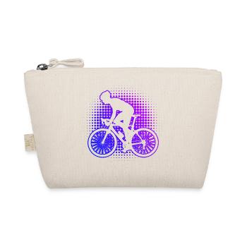 Road Cycling Road Bike Road Bike Road Cyclist - Organic Pouch - nature - Front