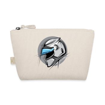 racing helmet Illustration Icon Graphic icon Logo - Organic Pouch - nature - Front