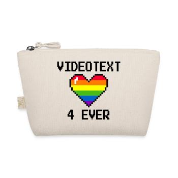 Videotext for ever - Bio-Täschchen - Natur - Vorne