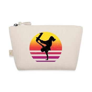 Men's Skater Skateboarding Women's Skating Skateboa - Organic Pouch - nature - Front