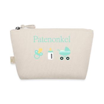 Patenonkel Geburt Junge Taufe - Bio-Täschchen - Natur - Vorne