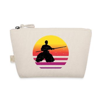 Martial Arts Women Men Aikido Aikidoka Martial Ar - Organic Pouch - nature - Front