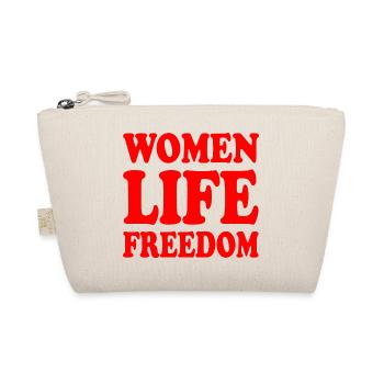 Women life freedom - Organic Pouch - nature - Front