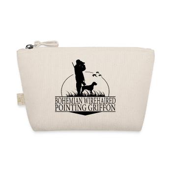 BOHEMIAN WIREHAIRED POINTING GRIFFON Jagd Wilsigns - Bio-Täschchen - Natur - Vorne