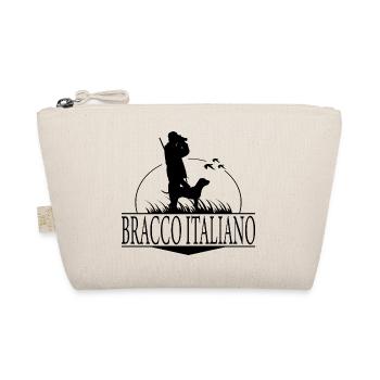 BRACCO ITALIANO Jagd Jagdhunde Hunde Wilsigns - Bio-Täschchen - Natur - Vorne