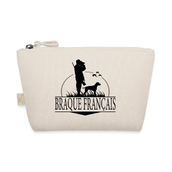 BRAQUE FRANCAIS Jagdhunde Jäger Hunde Wilsigns - Bio-Täschchen - Natur - Vorne
