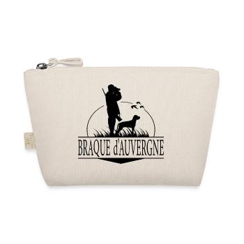 BRAQUE D AUVERGNE Jagdhunde Jäger Wilsigns - Bio-Täschchen - Natur - Vorne