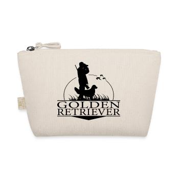 GOLDEN RETRIEVER Hunting Dogs Hunting Hunter Wilsigns - Organic Pouch - nature - Front