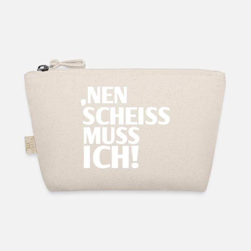 Nein Scheiss Muss Ich Bio-Täschchen