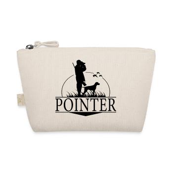 POINTER Jagdhunde Jäger Jagd Wilsigns - Bio-Täschchen - Natur - Vorne