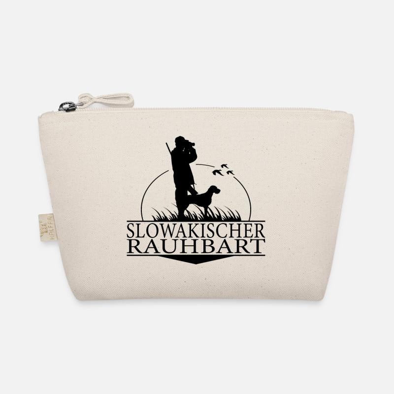 SLOWAKISCHER RAUHBART Jagdhunde Jagd Wilsigns Bio-Täschchen