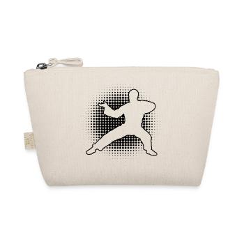 Wushu Kung Fu Women's Martial Arts Men Kungfu - Organic Pouch - nature - Front