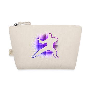 Wushu Women Men Kungfu Martial Arts Kung Fu - Organic Pouch - nature - Front