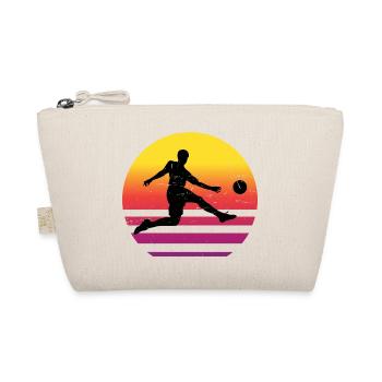 Soccer Soccer Football Football Playing Men's - Organic Pouch - nature - Front