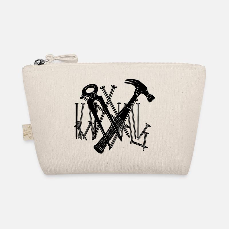 Carpenter tools and nails Organic Pouch