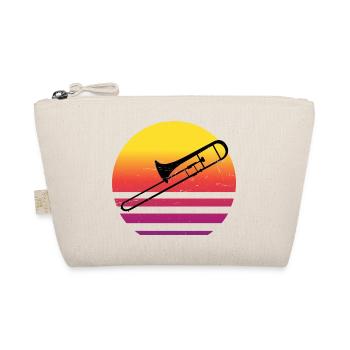 Brass Jazz Tromboniste Trombone Femmes - Trousse biologique - nature - Devant