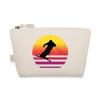 Damen Ski Jumping Freestyle Ski Ski Freestyle - Bio-Täschchen - Natur - Vorne